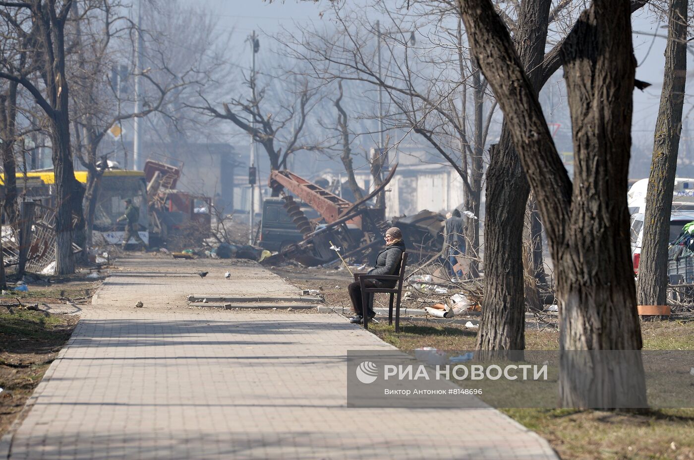 Освобожденные районы Мариуполя