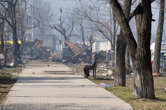 Освобожденные районы Мариуполя