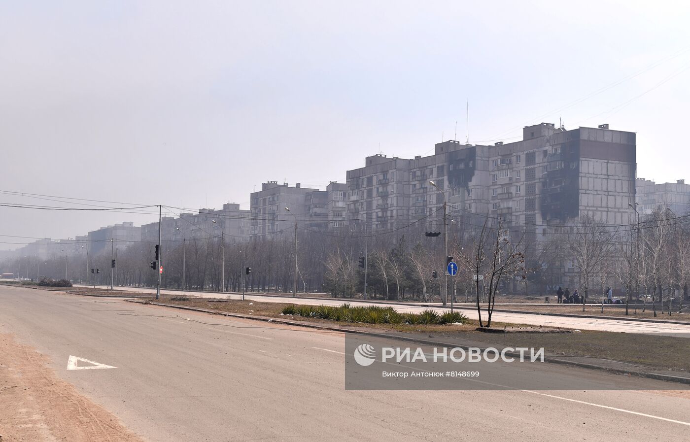 Освобожденные районы Мариуполя