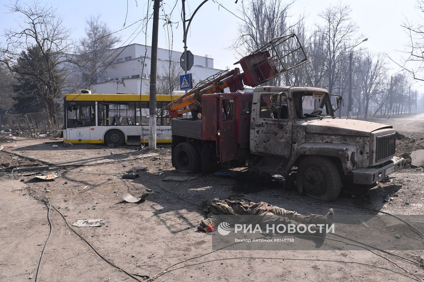 Освобожденные районы Мариуполя