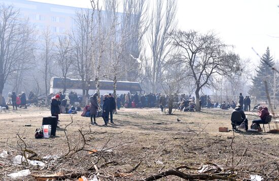 Освобожденные районы Мариуполя