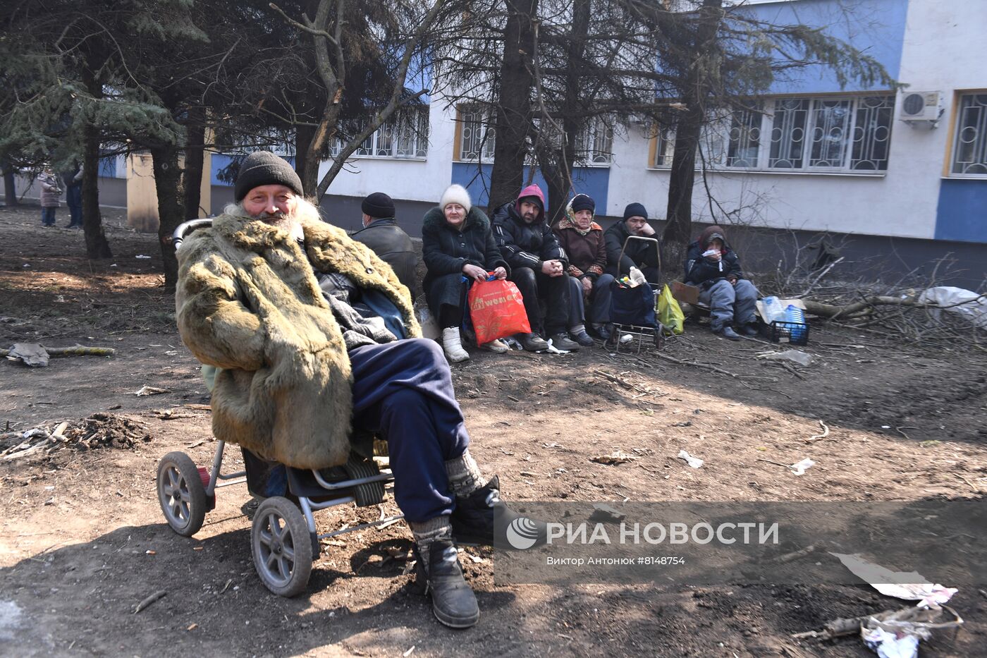 Освобожденные районы Мариуполя