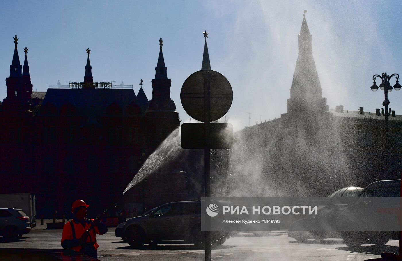 Весеннее благоустройство Москвы