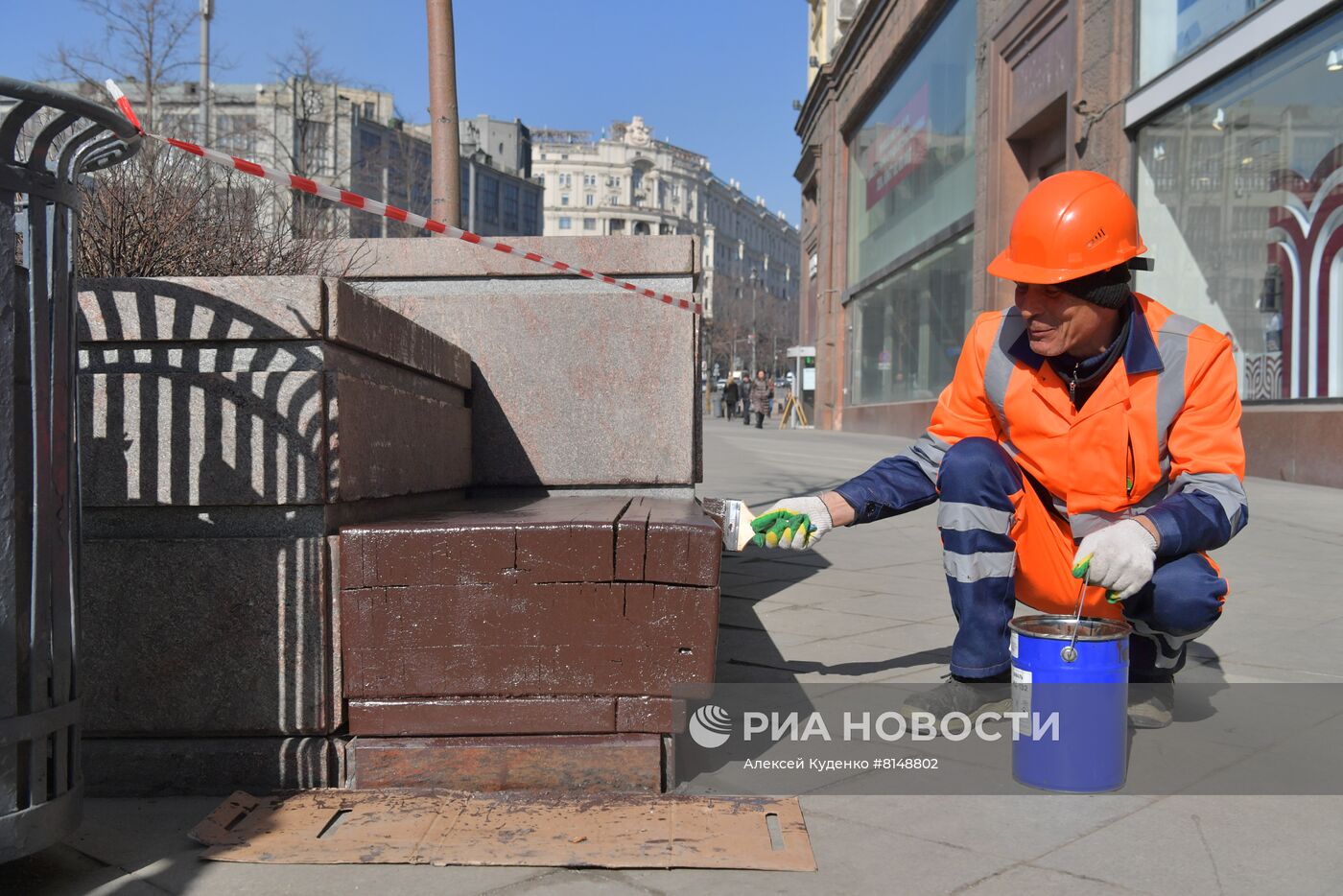 Весеннее благоустройство Москвы