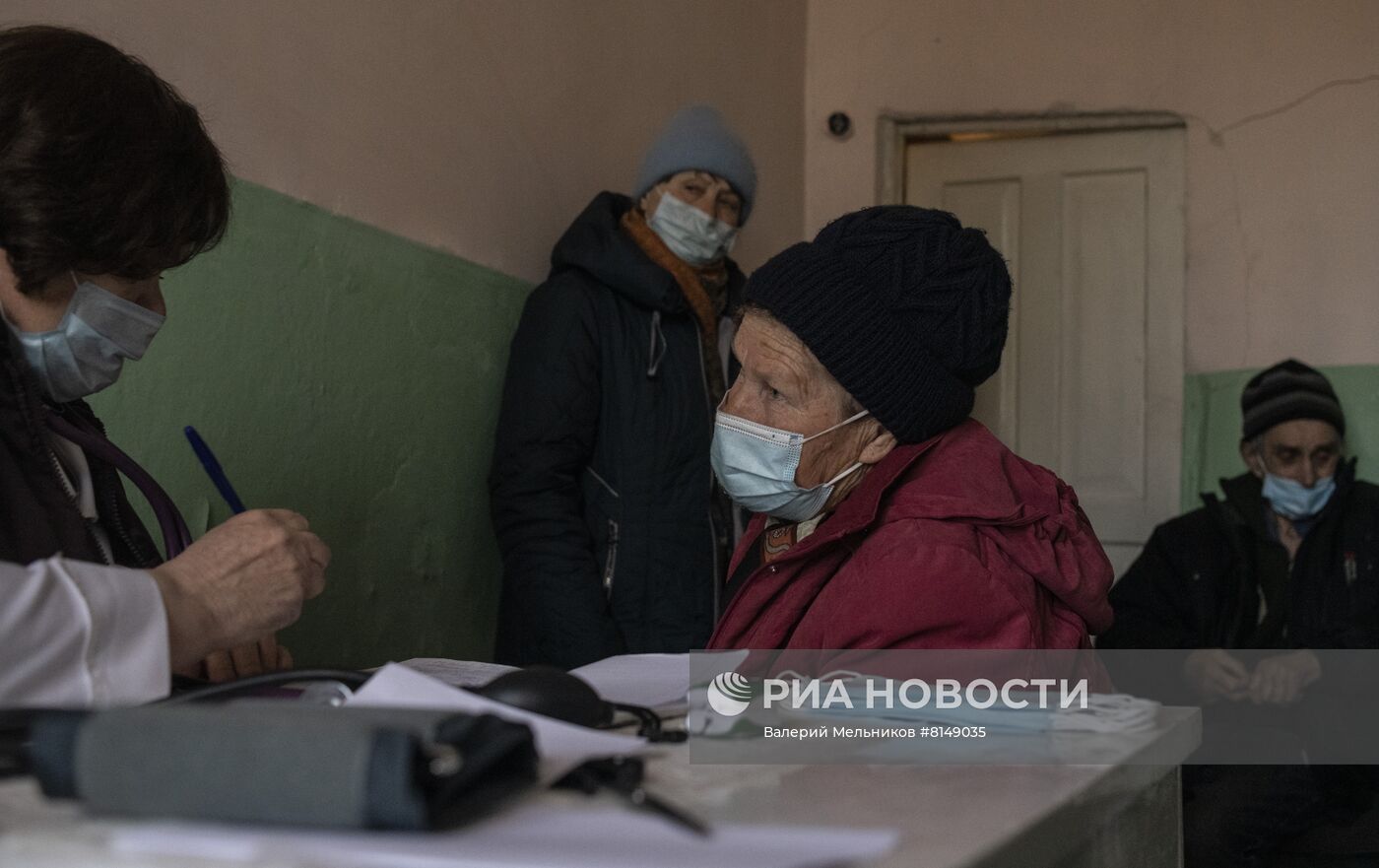 Акция "Поезд здоровья" в ЛНР