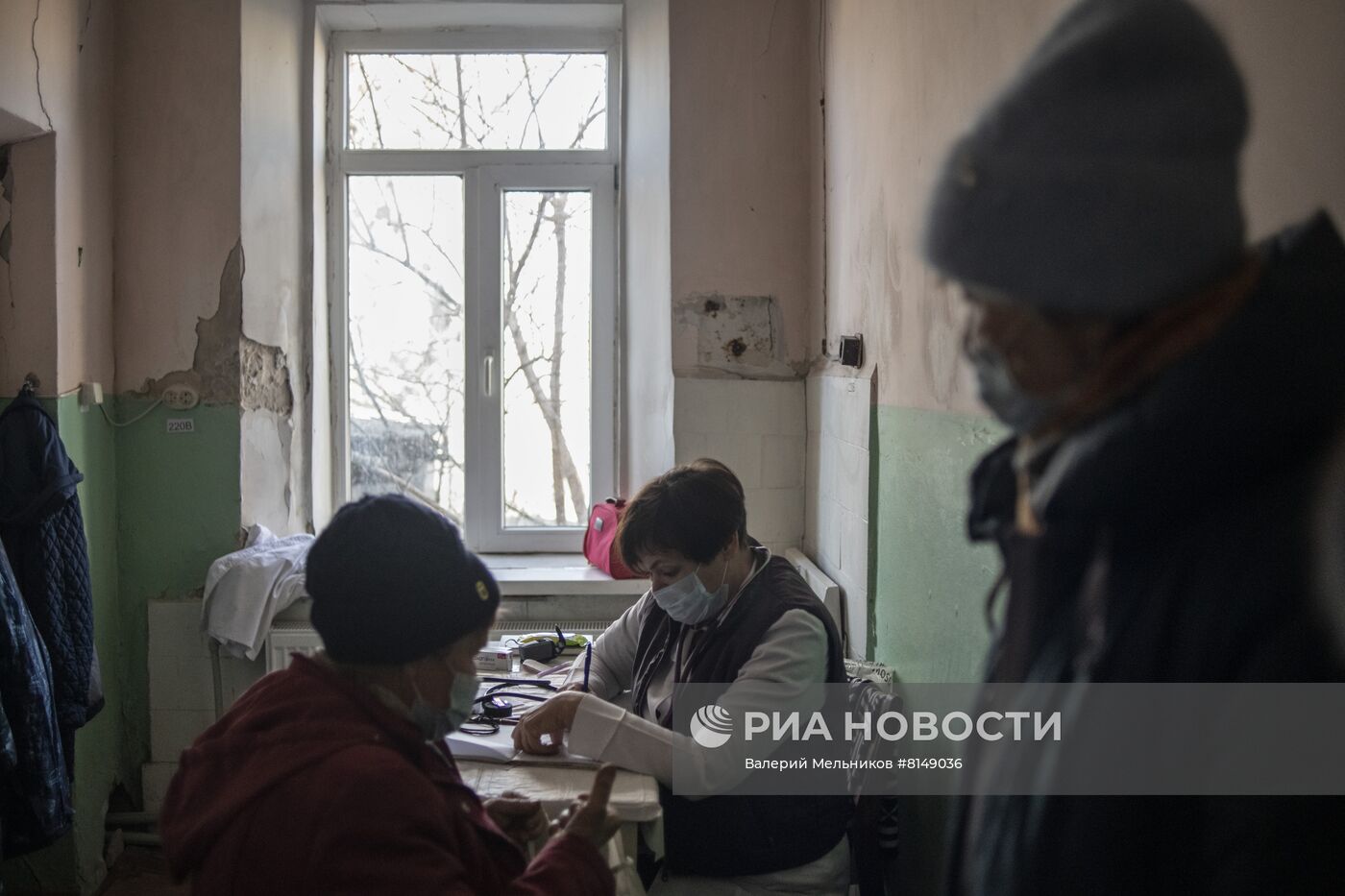 Акция "Поезд здоровья" в ЛНР