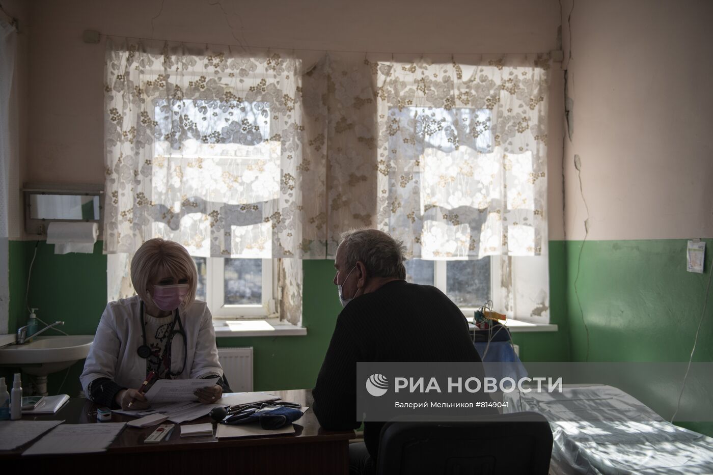 Акция "Поезд здоровья" в ЛНР