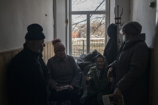 Акция "Поезд здоровья" в ЛНР