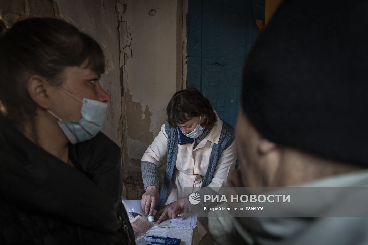 Акция "Поезд здоровья" в ЛНР