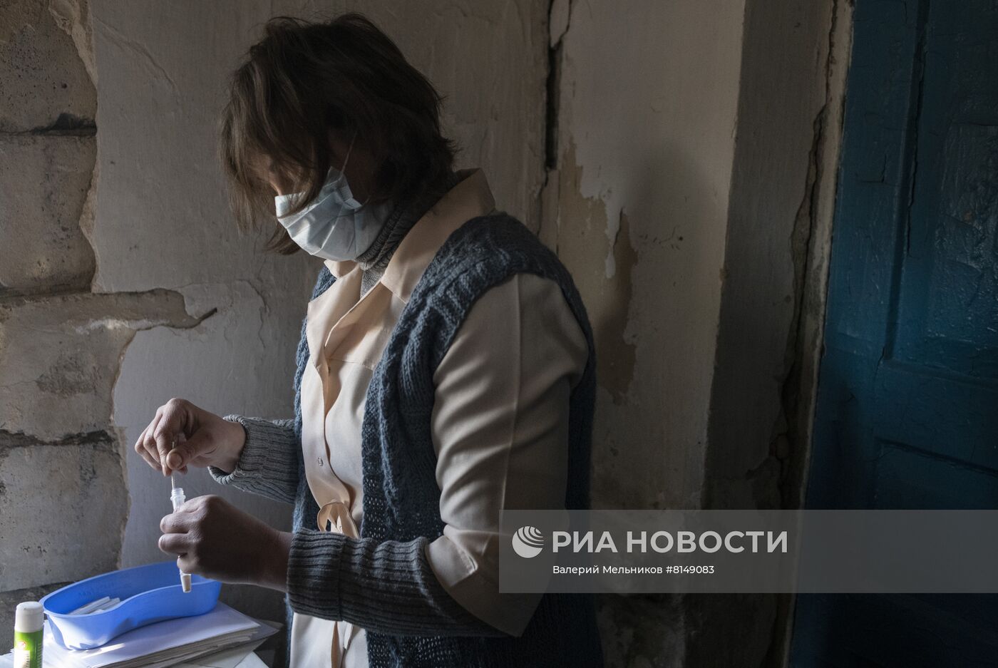 Акция "Поезд здоровья" в ЛНР