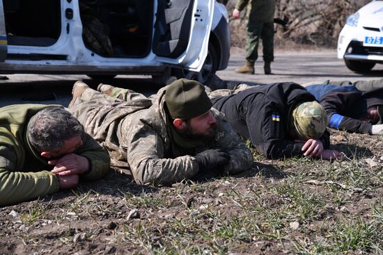 Диверсионная группа ВСУ обезврежена около Мариуполя