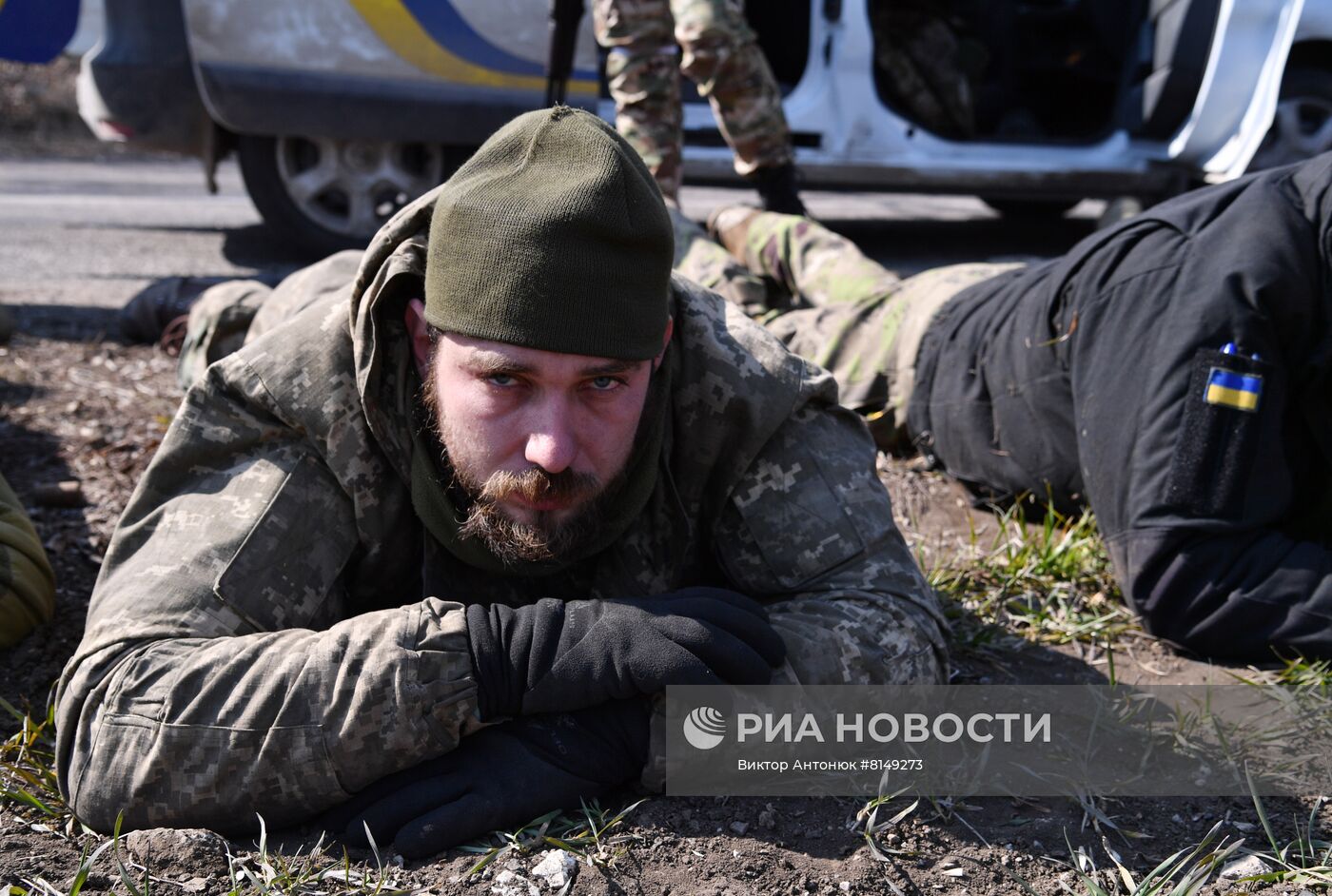 Диверсионная группа ВСУ обезврежена около Мариуполя