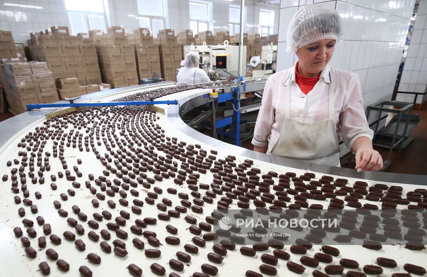 Работа кондитерского предприятия "Конфил" в Волгограде