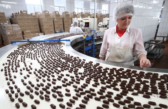 Работа кондитерского предприятия "Конфил" в Волгограде