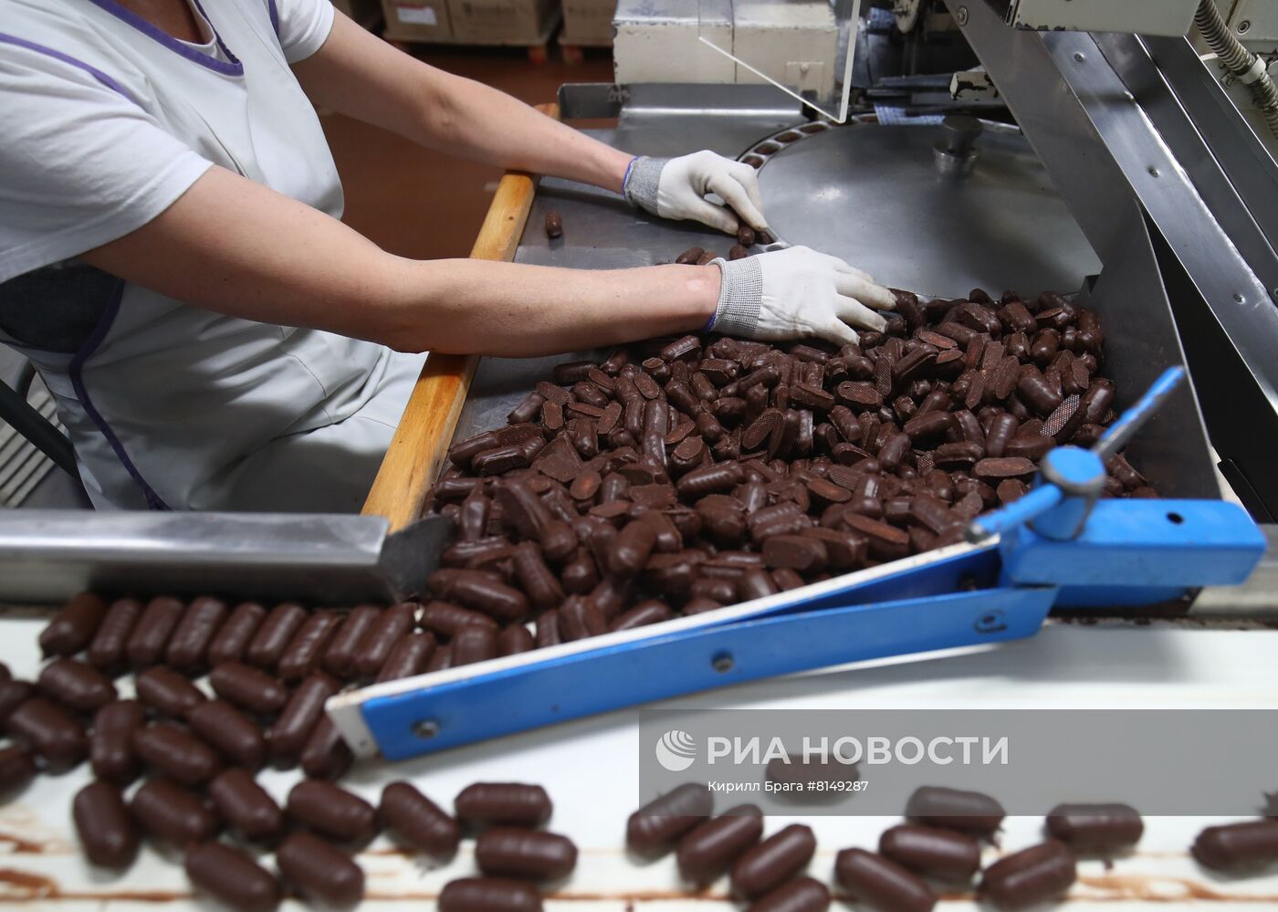 Работа кондитерского предприятия "Конфил" в Волгограде