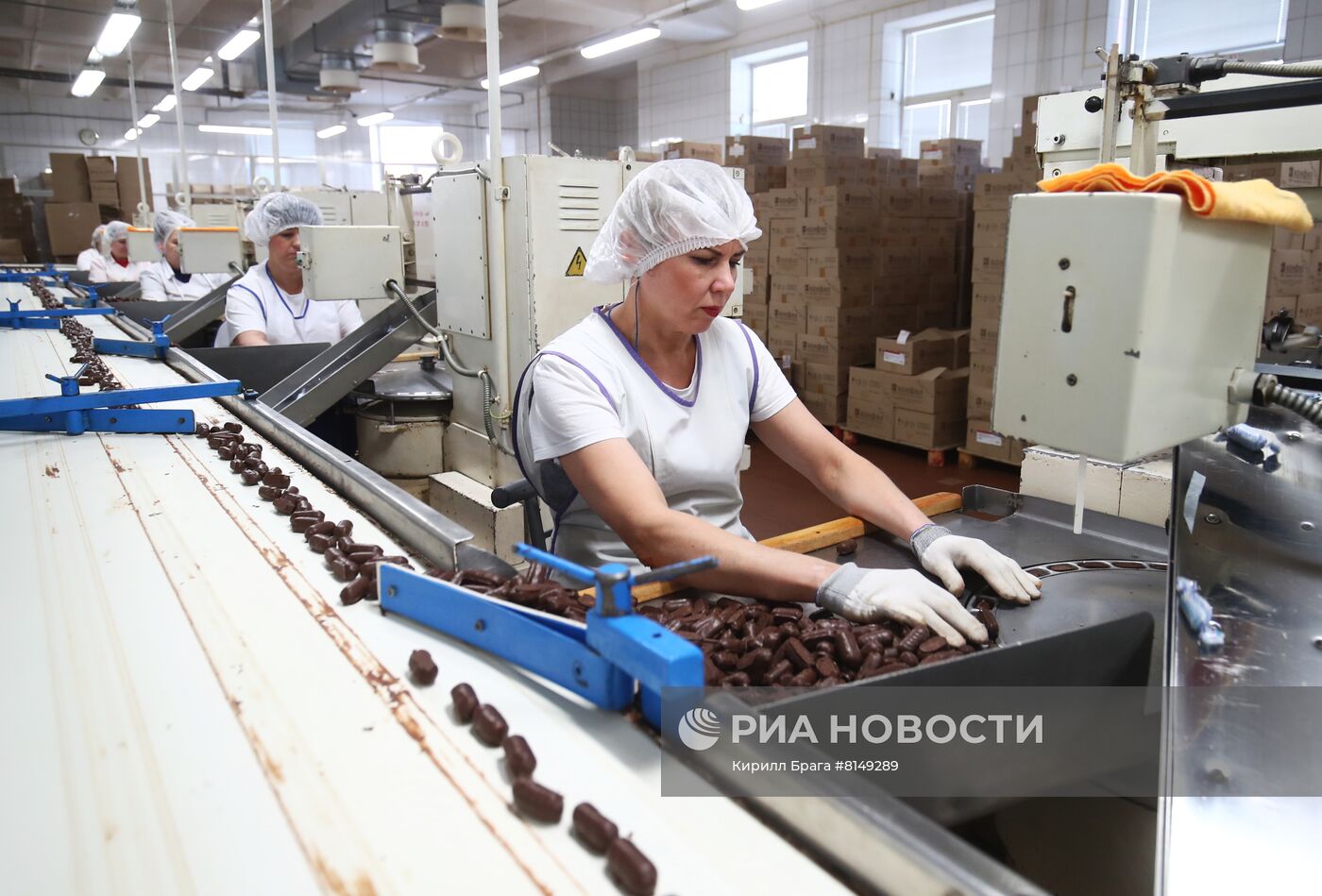 Работа кондитерского предприятия "Конфил" в Волгограде