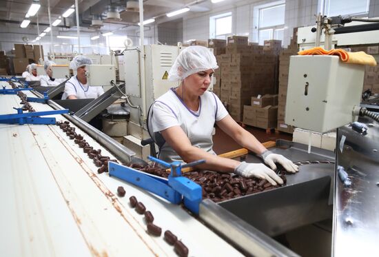 Работа кондитерского предприятия "Конфил" в Волгограде