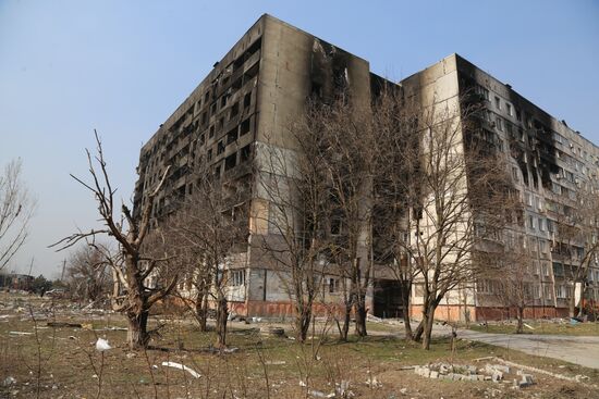 Освобожденные районы Мариуполя