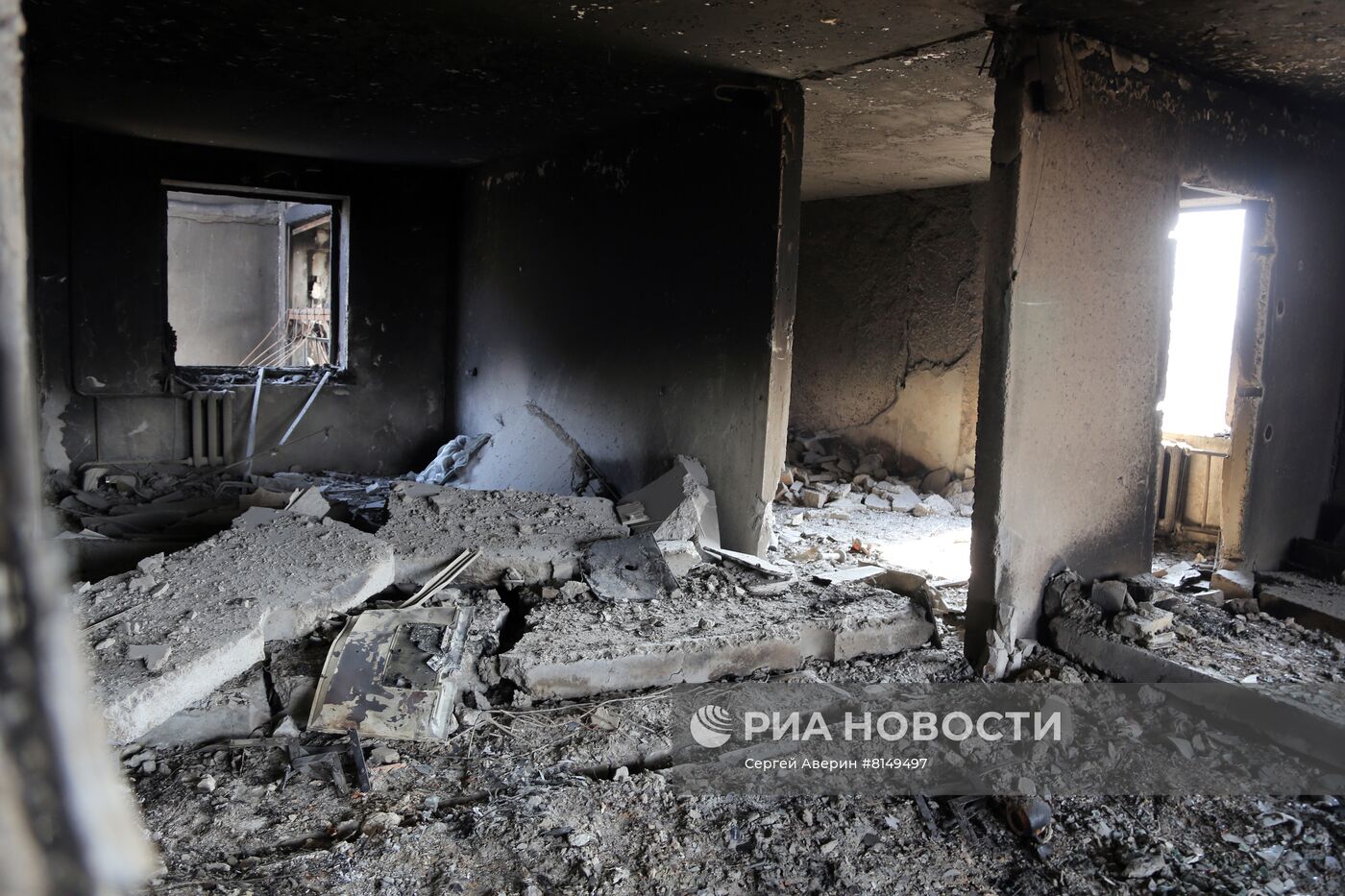 Освобожденные районы Мариуполя