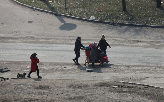 Освобожденные районы Мариуполя