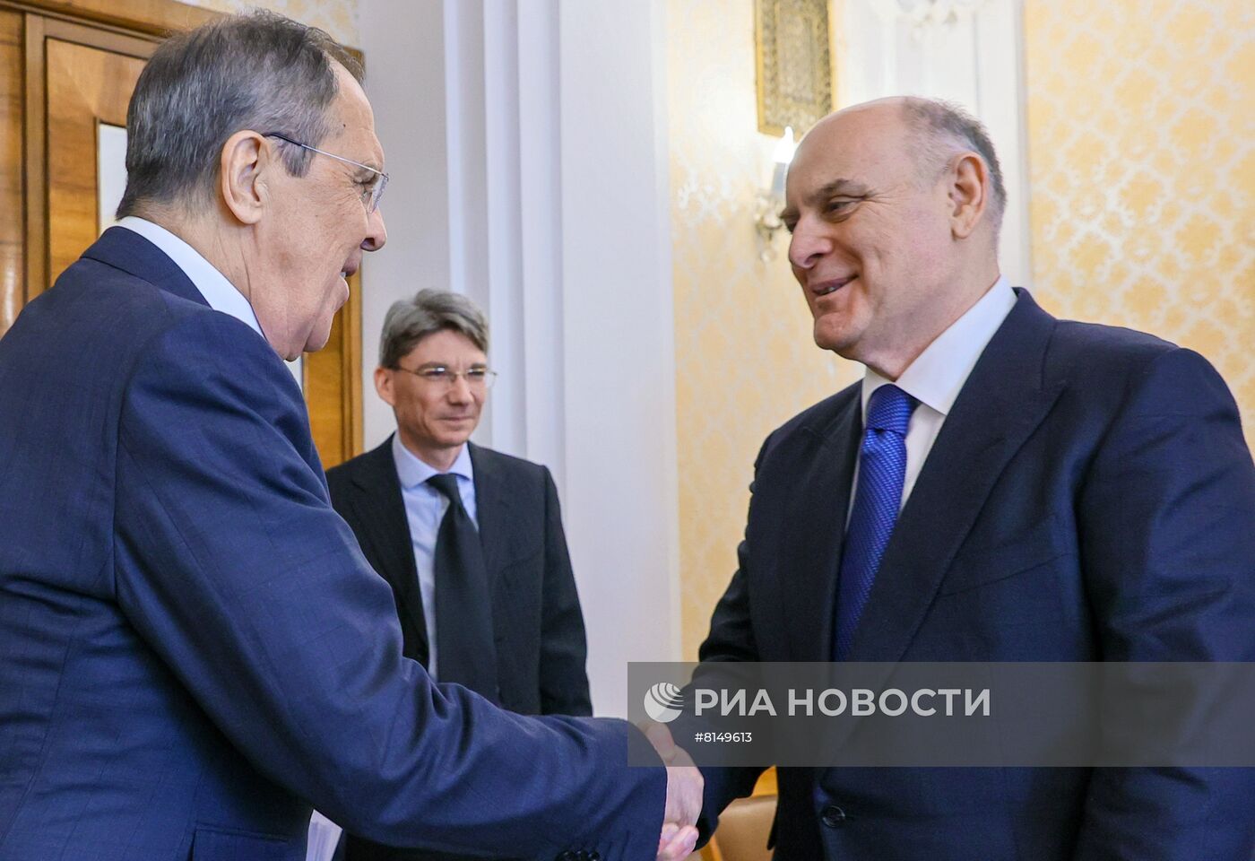 Встреча главы МИД РФ С. Лаврова и президента Абхазии А. Бжании