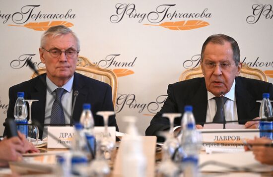 Заседание попечительского совета Фонда поддержки публичной дипломатии имени А. М. Горчакова