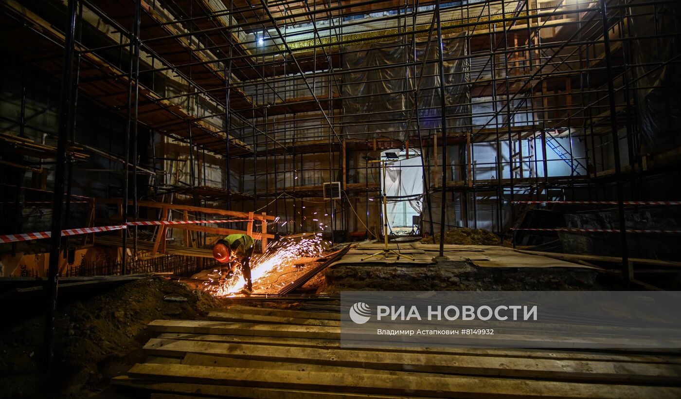 Реставрация павильона №15 на ВДНХ