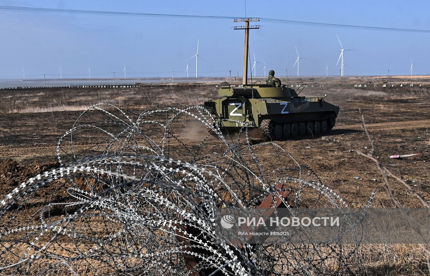 Работа саперов в Херсонской области