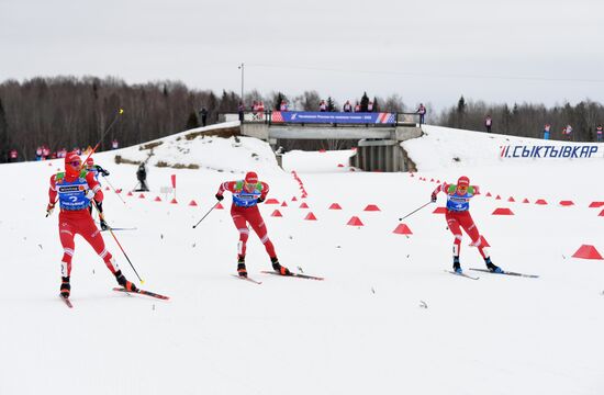 Лыжные гонки. Чемпионат России. Мужчины. Спринт