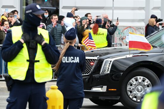 Визит Джо Байдена в Польшу