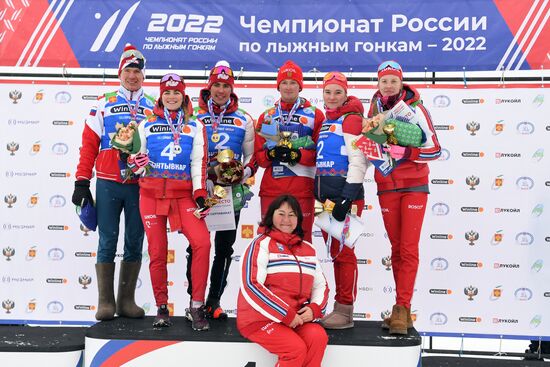 Лыжные гонки. Чемпионат России. Женщины. Спринт