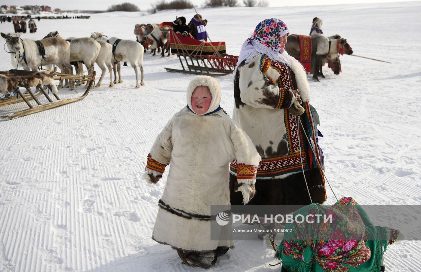 Празднование Дня оленевода в Салехарде