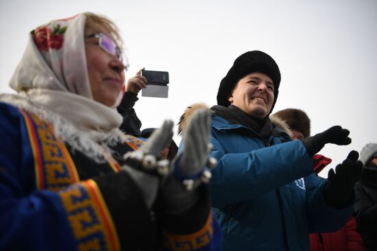 Празднование Дня оленевода в Салехарде