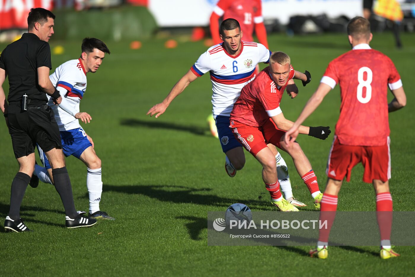 Футбол. Учебно-тренировочный сбор национальной и молодежной команд