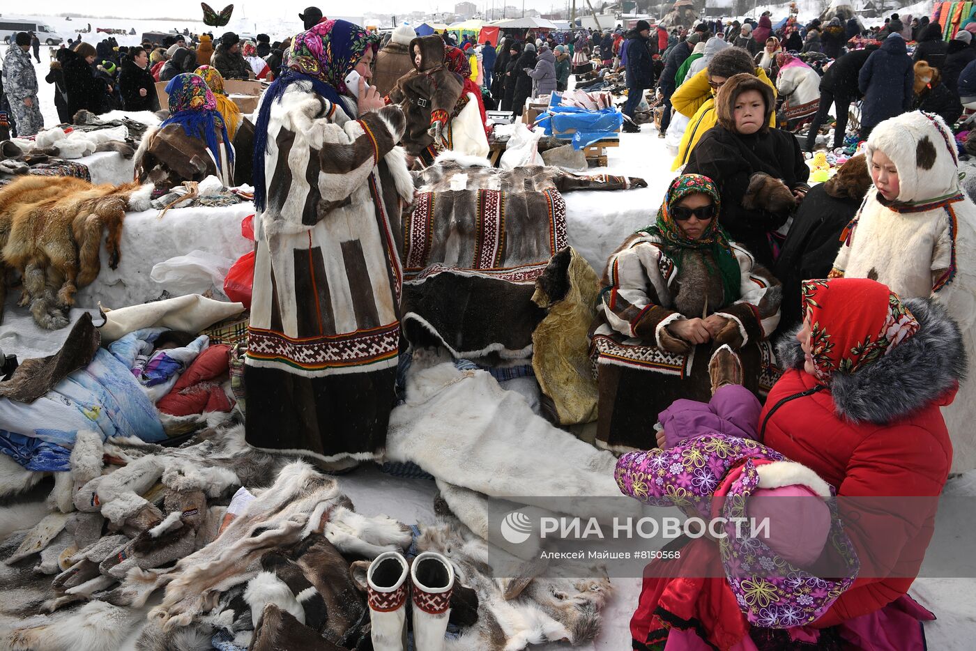 Празднование Дня оленевода в Салехарде