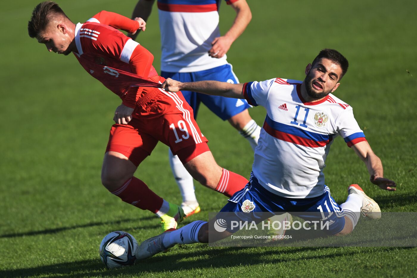 Футбол. Учебно-тренировочный сбор национальной и молодежной команд