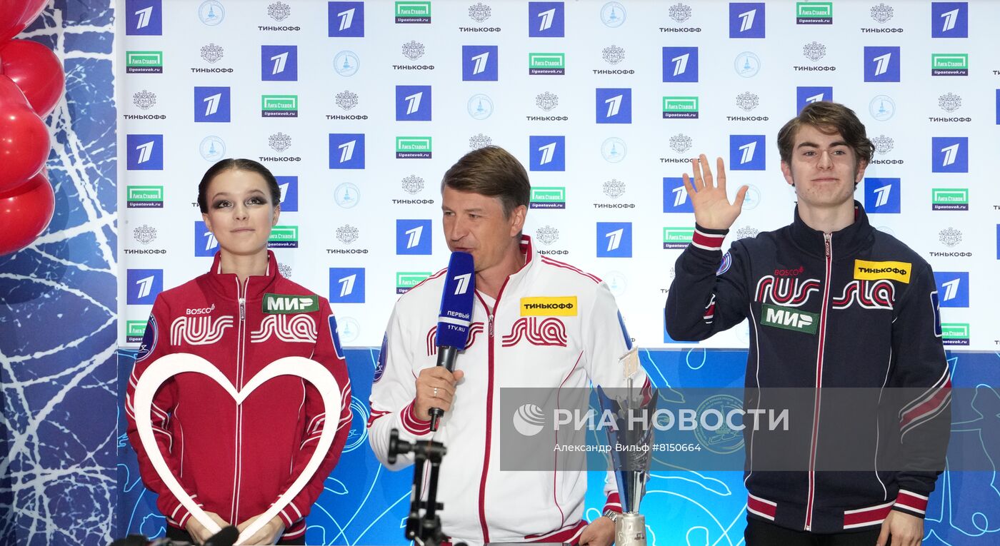 Фигурное катание. Кубок Первого канала. Короткая программа