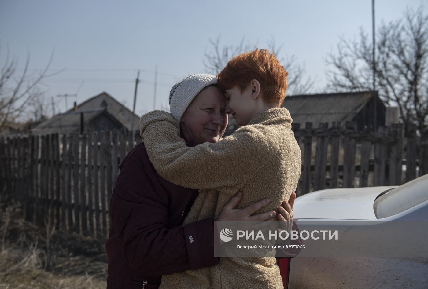 Воссоединение семьи на освобожденных Народной милицией ЛНР территориях