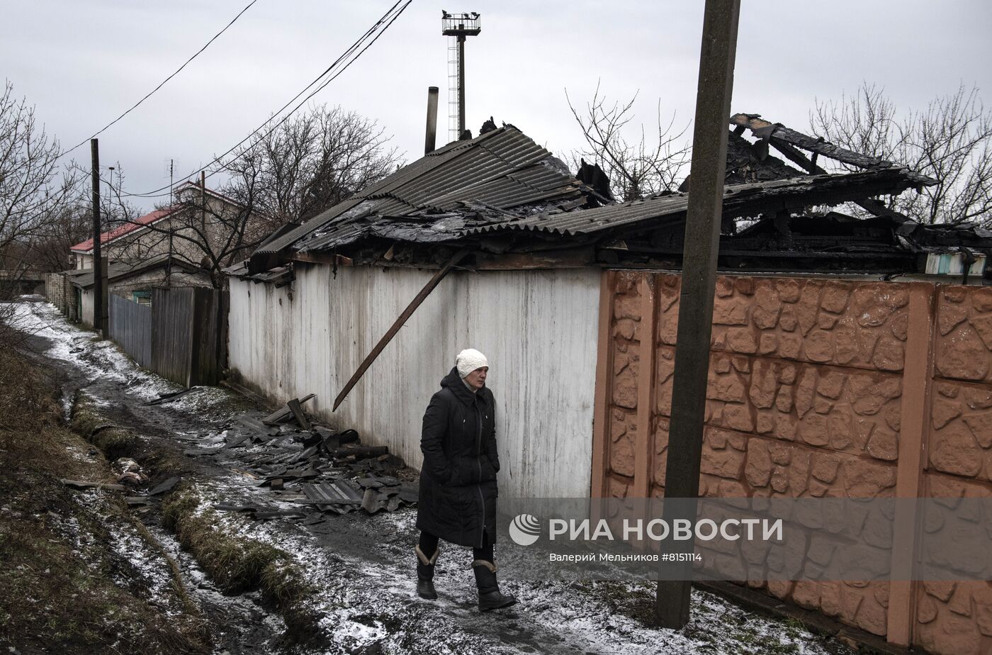 Последствия попадания ракетой 