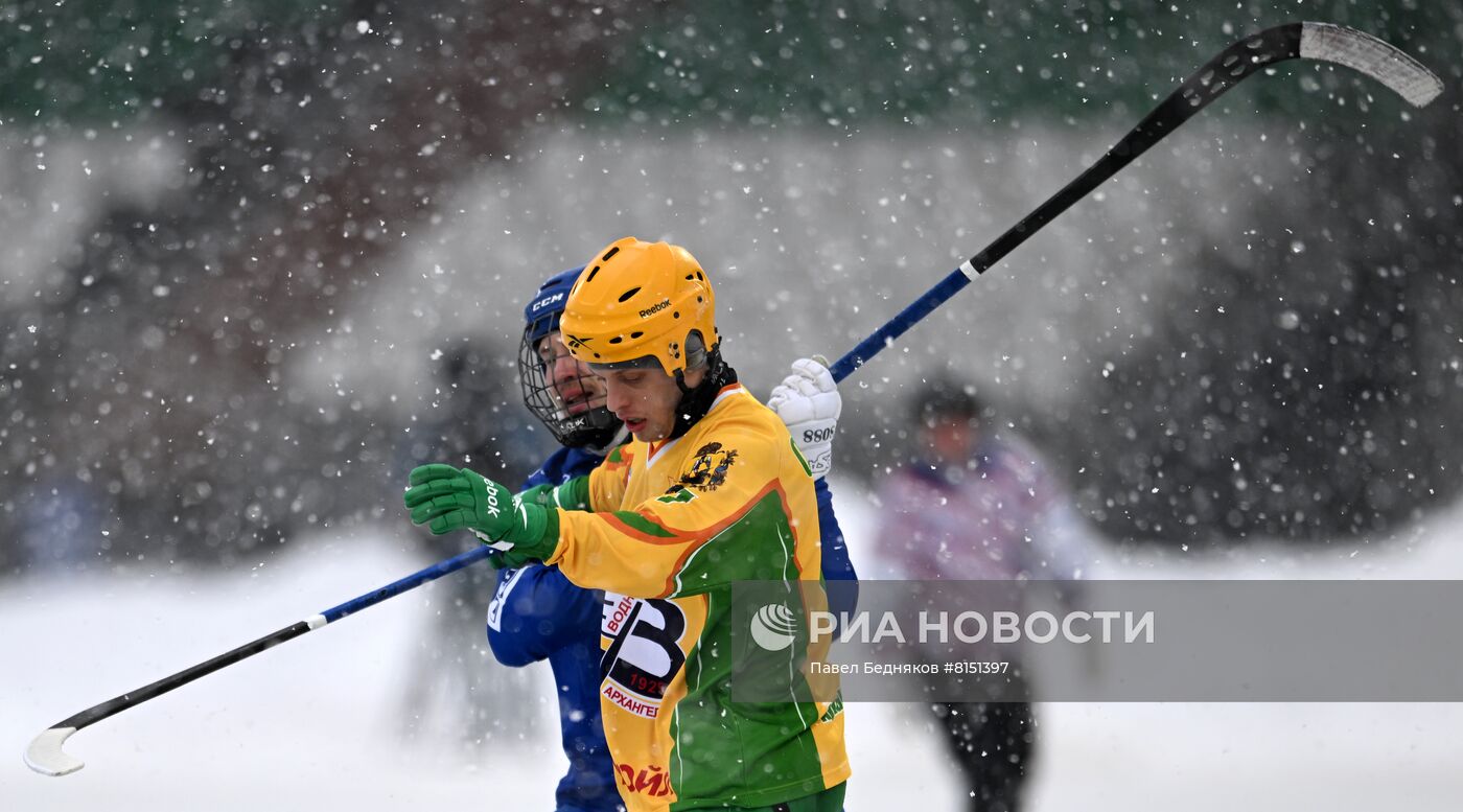 Хоккей с мячом. Чемпионат России. Финал