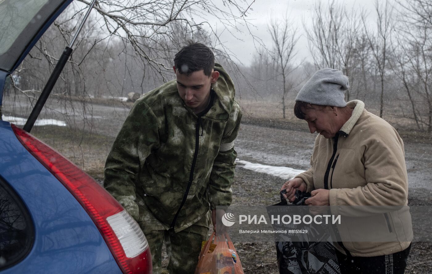 Воссоединение семьи на освобожденных Народной милицией ЛНР территориях
