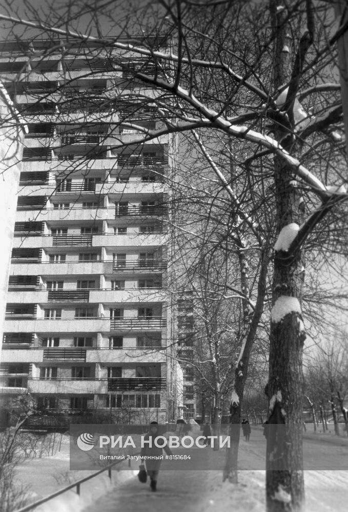 Новые жилые дома в Марьиной Роще