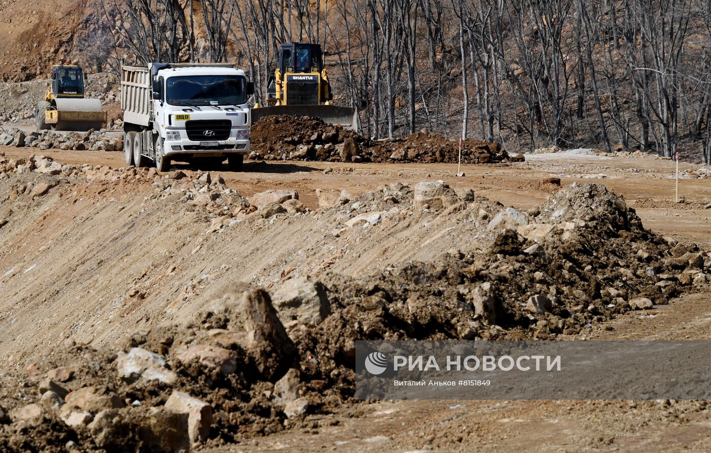 Строительство транспортной инфраструктуры в Приморском крае