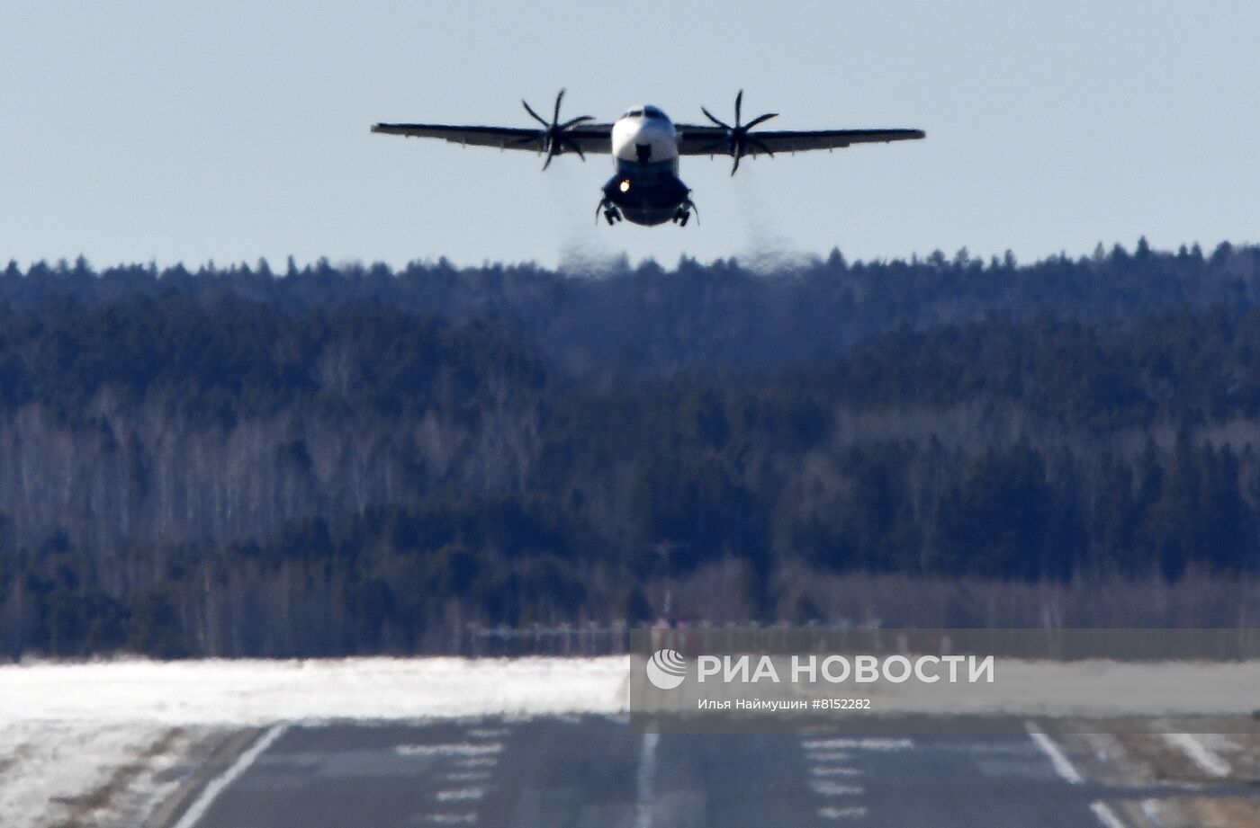 Споттинг в международном аэропорту Красноярска