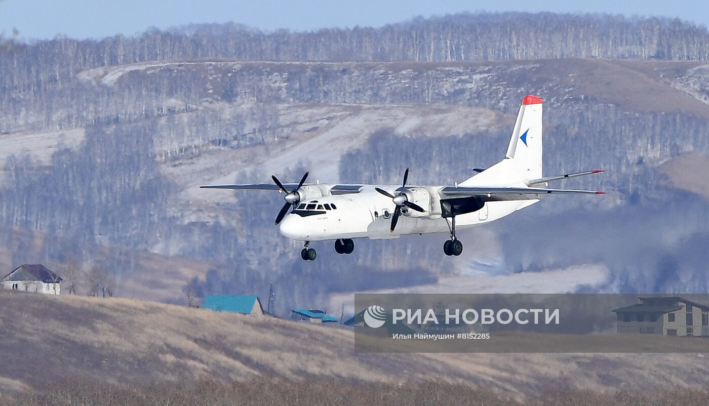 Споттинг в международном аэропорту Красноярска 