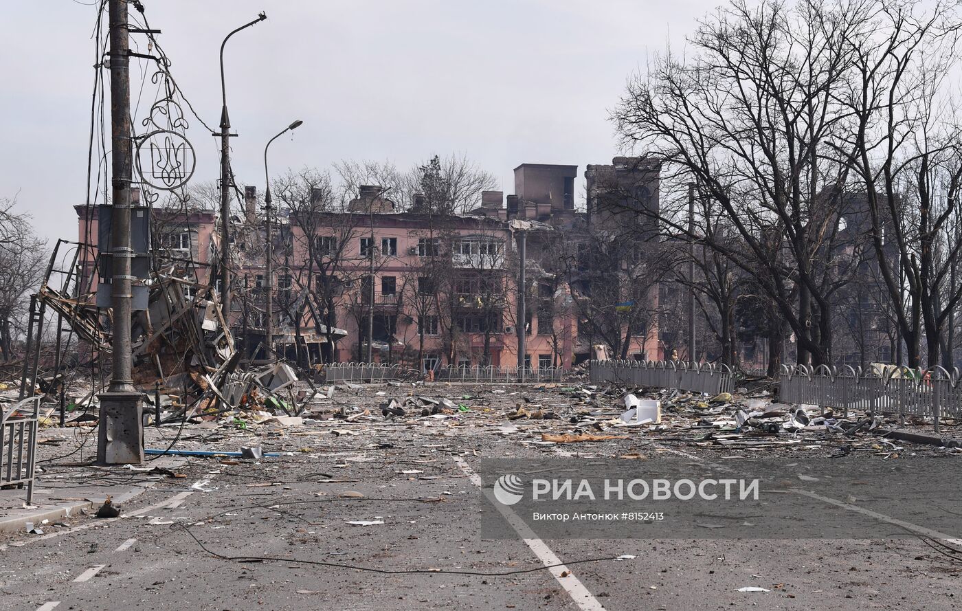 Центральные районы Мариуполя