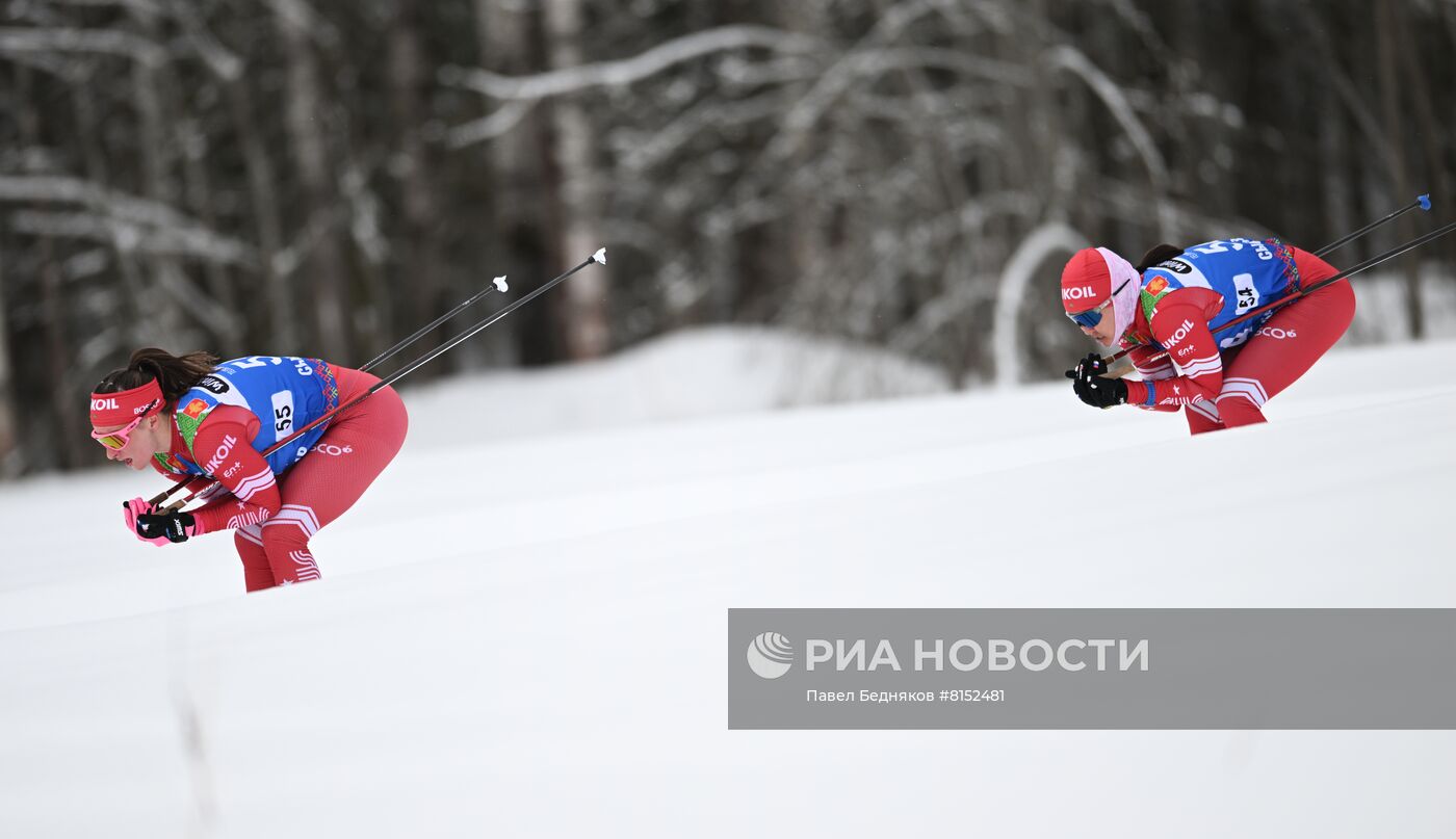 Лыжные гонки. Чемпионат России. Женщины. Индивидуальная гонка