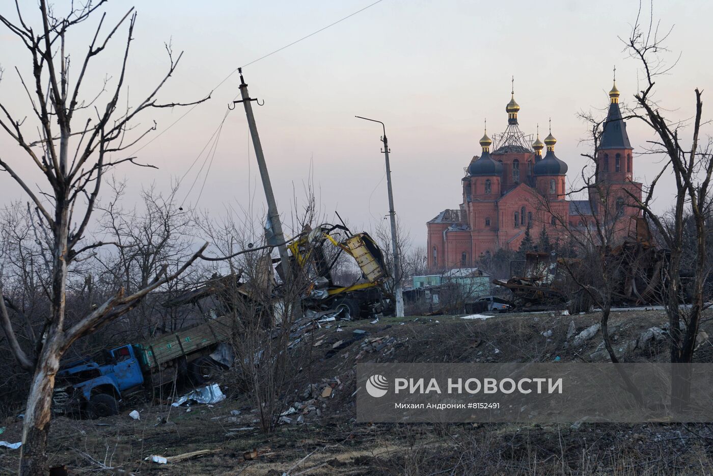 Территории Донецкой народной республики после отступления ВСУ