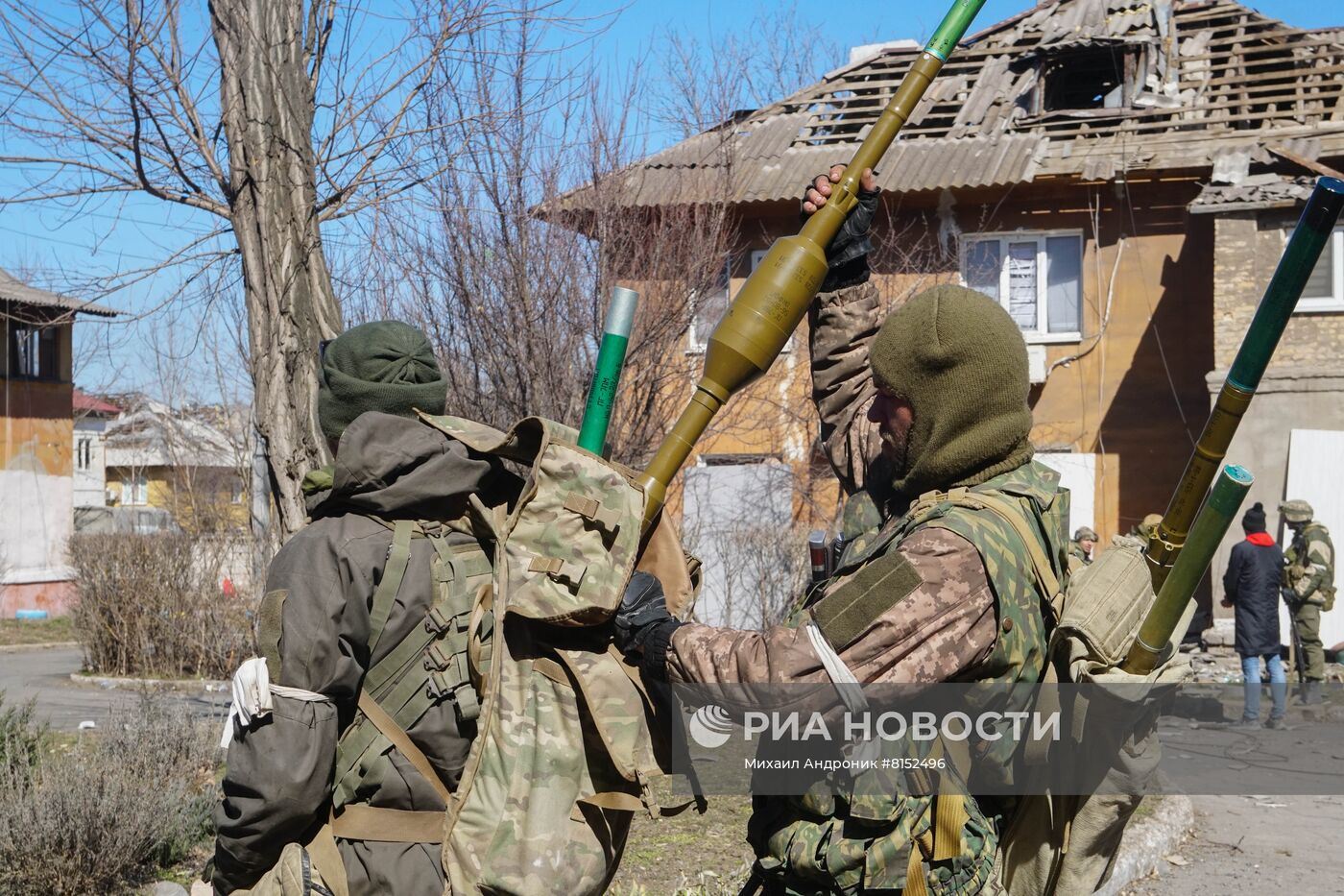 Территории Донецкой народной республики после отступления ВСУ