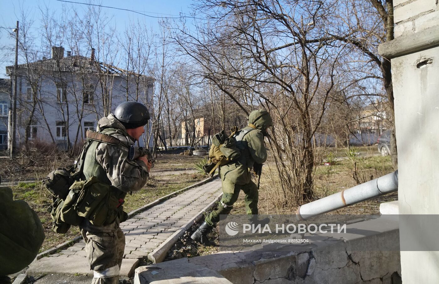 Территории Донецкой народной республики после отступления ВСУ